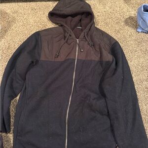 Men's Black Full-Zip Nautica Sweater